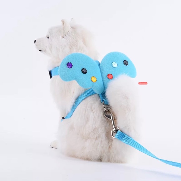 Harness with Wings and Leash for small dogs and small breed puppies. - Picture 4 of 4